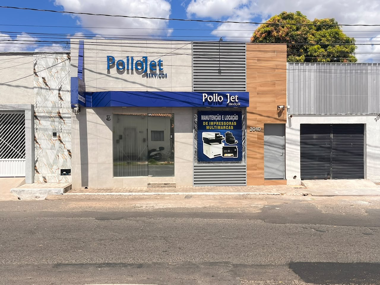Fachada da Pollojet Informática